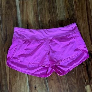 Bright pink - speed shorts - size 8